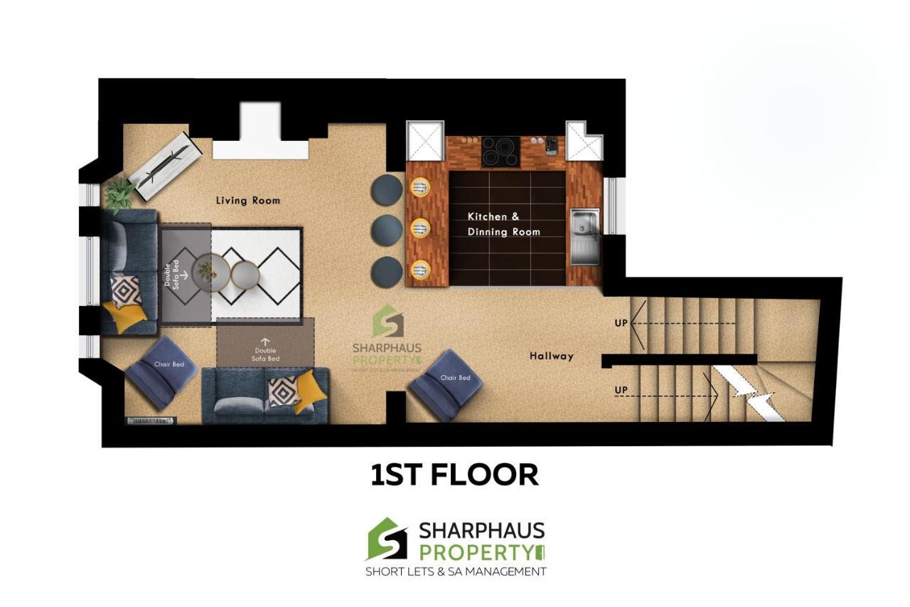 Charming Luxury 3Bed Apartment In A Prime Location By Sharphaus Short Lets & Serviced Accommodation Management Brighton Eksteriør billede